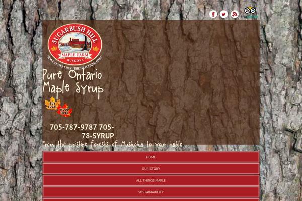 sugarbushhill.com site used Sugarbush