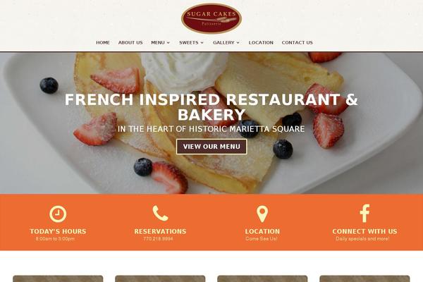 Site using Foodpress plugin