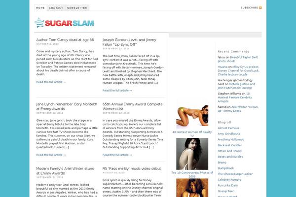 Thesis theme site design template sample