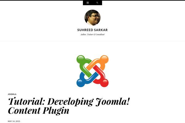 suhreedsarkar.com site used Blogauthor