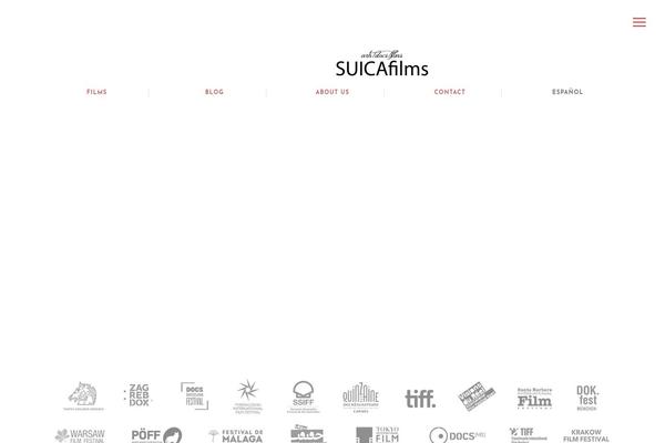 Cinerama theme site design template sample