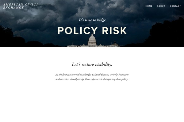 Tempo theme site design template sample