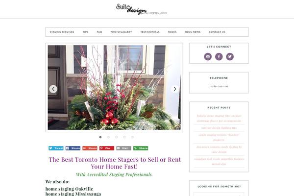 Site using Genesis Responsive Slider plugin