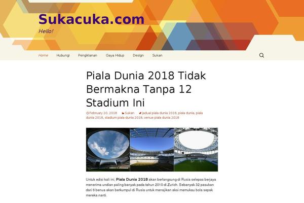 sukacuka.com site used Twenty Seventeen