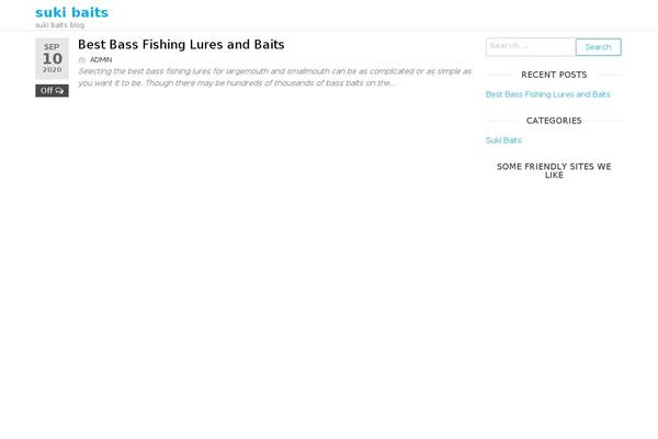 Futurio theme site design template sample