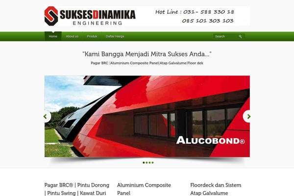 Superfast theme site design template sample