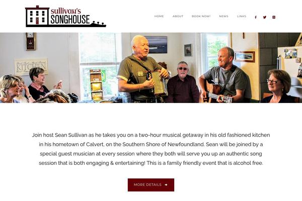 Oshine theme site design template sample
