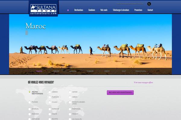 Voyage Parent theme site design template sample