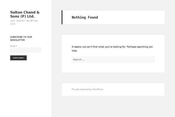 Site using WPNewsman Lite plugin