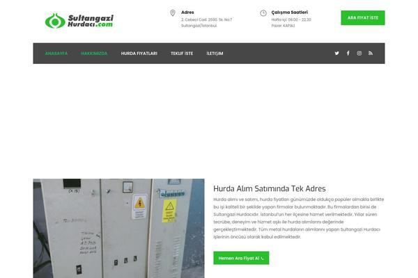 Fo theme site design template sample