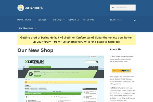Site using Woo-checkout-for-digital-goods plugin