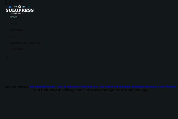 Site using Ditty News Ticker plugin