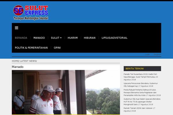 Site using Dbox 3D Slider Lite plugin