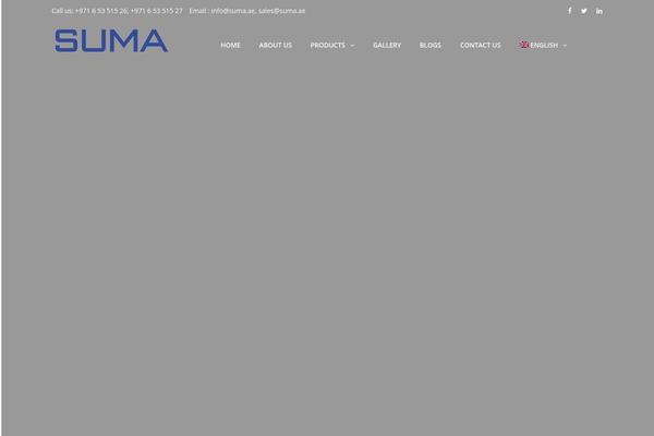 TheBuilt theme site design template sample