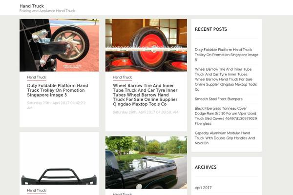 sumbar.co site used Magazeen lite