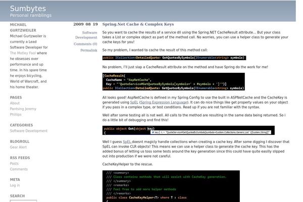 Barthelme theme site design template sample