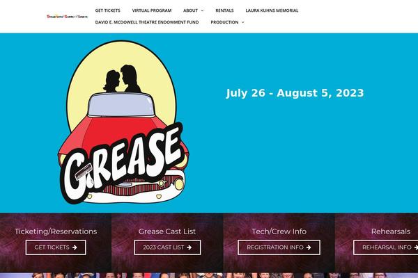 TheBuilt theme site design template sample