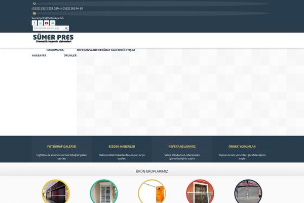 Safirkurumsal theme site design template sample