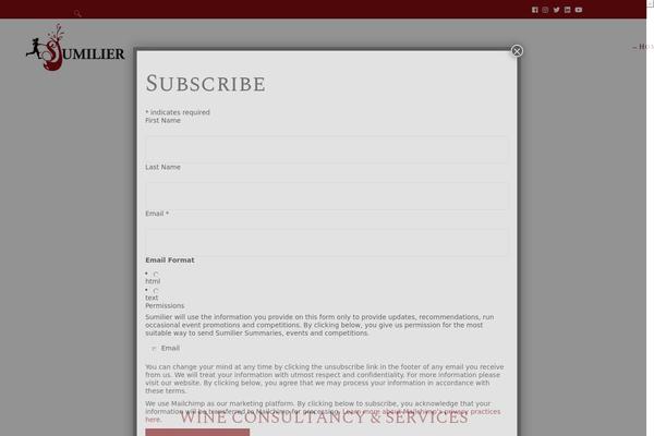 Aperitif theme site design template sample