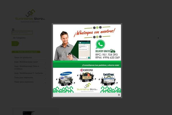 Electro theme site design template sample