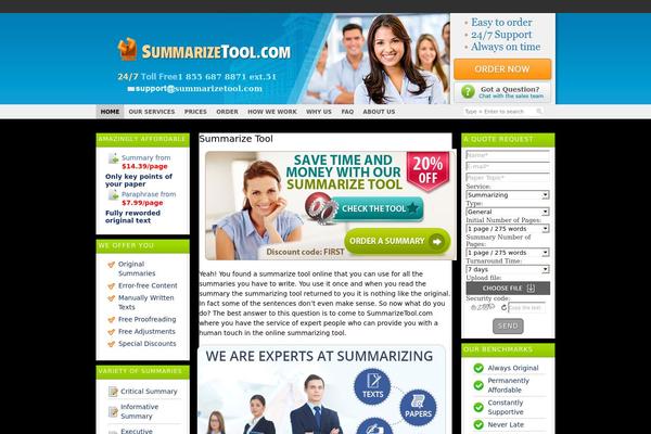 summarizetool.com site used Sop