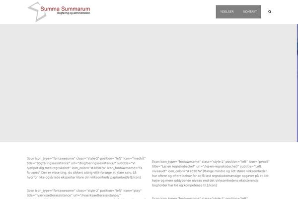 Accounting-child theme site design template sample
