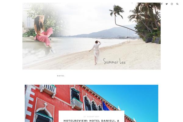 Soigne theme site design template sample