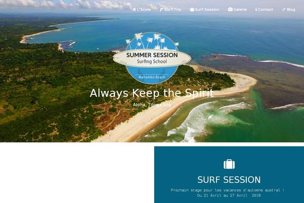 BLDR theme site design template sample
