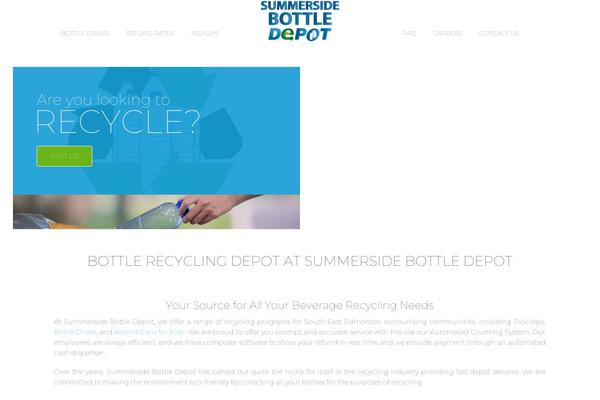 OceanWP theme site design template sample