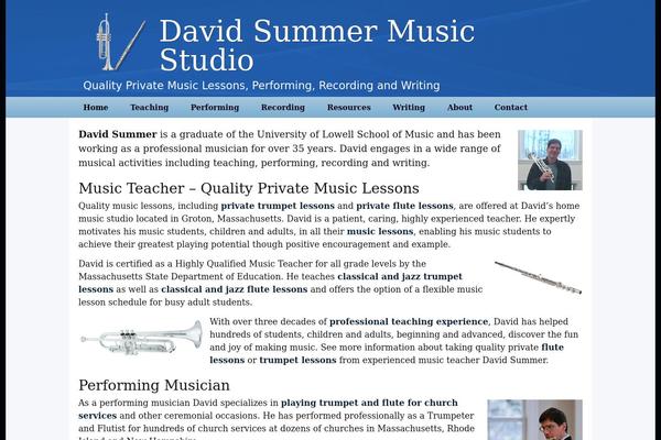 Twentythirteen Child theme site design template sample