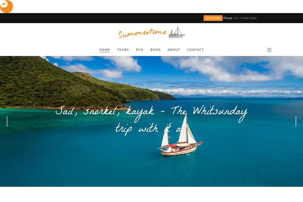 Albergo theme site design template sample