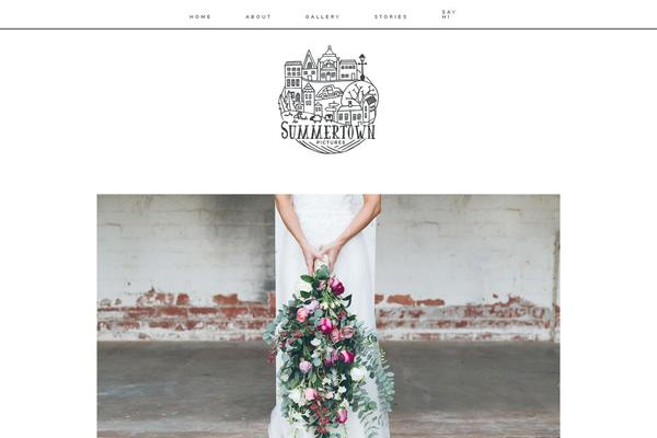 Coastal theme site design template sample