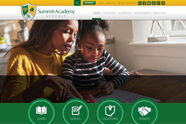 Education Pro theme site design template sample