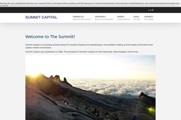 s5_new_vision theme websites examples