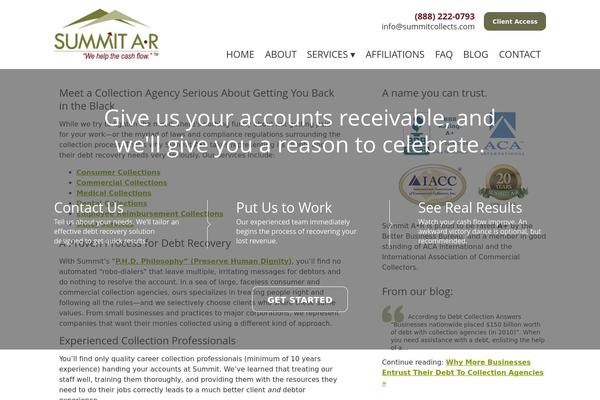 Site using Strong Testimonials plugin