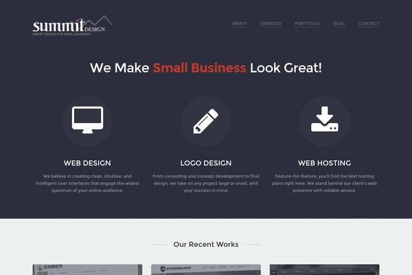 summitdesign.biz site used Theme47002