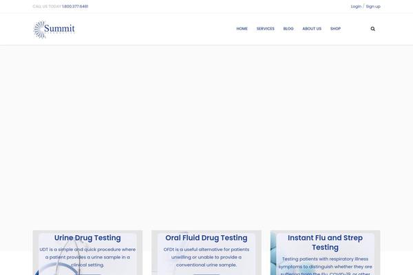 UpStore theme site design template sample