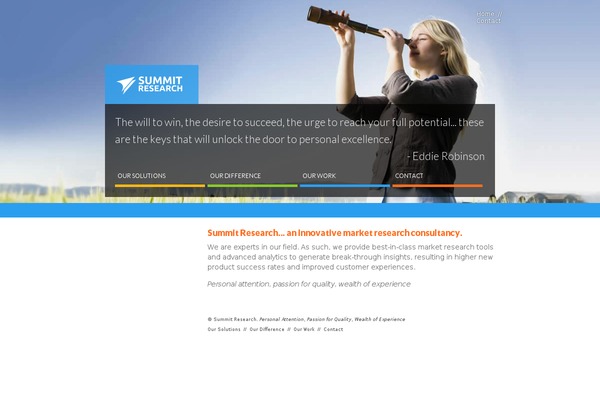 summitmarketresearch.com site used Summit-child