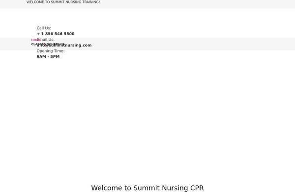 summitnursing.com site used Cpr