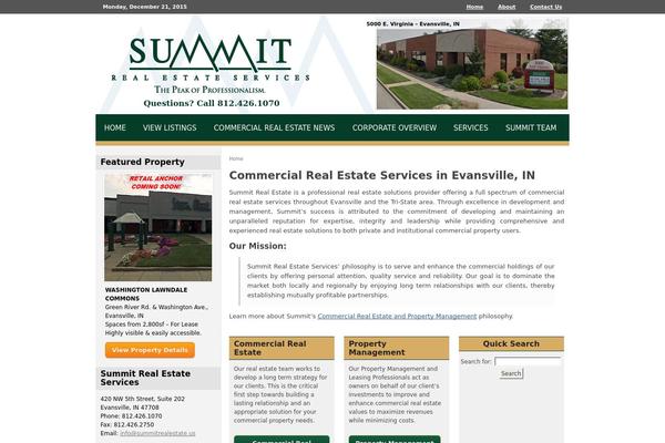 summitrealestate.us site used AgentPress Pro