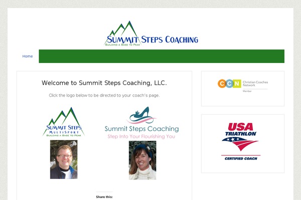 summitstepscoaching.com site used Beautiful Pro Theme