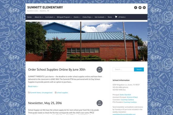 Lectura Lite theme site design template sample