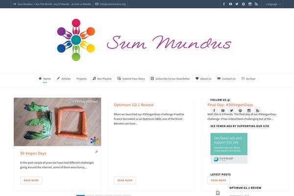 Highend theme site design template sample