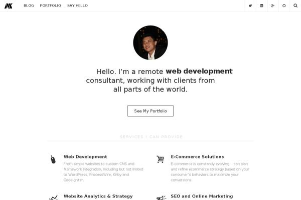 Readme theme site design template sample