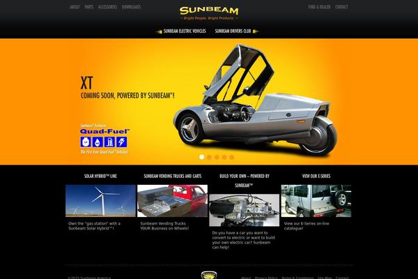 sunbeam theme websites examples