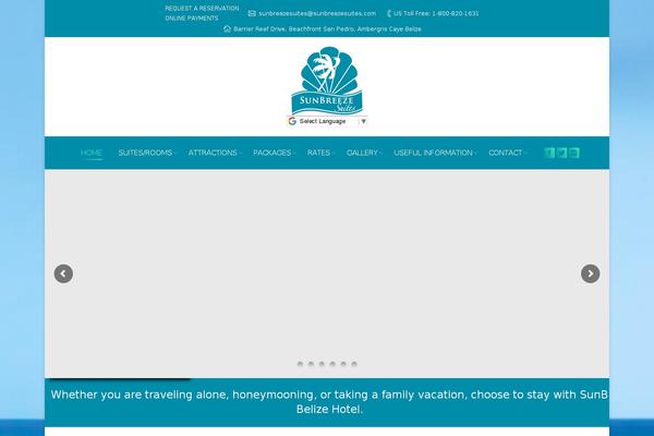 Armada theme site design template sample