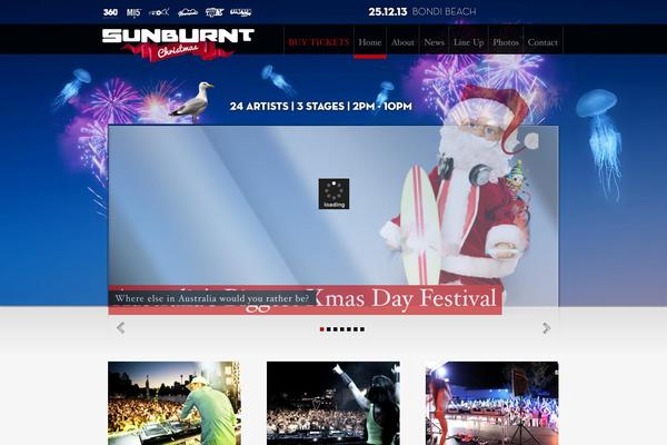 Life theme site design template sample