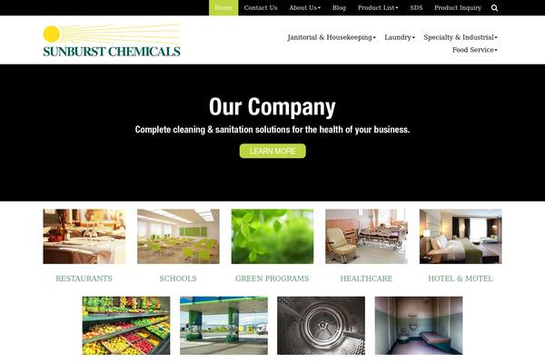 sunburstchemicals.com site used Kleanity