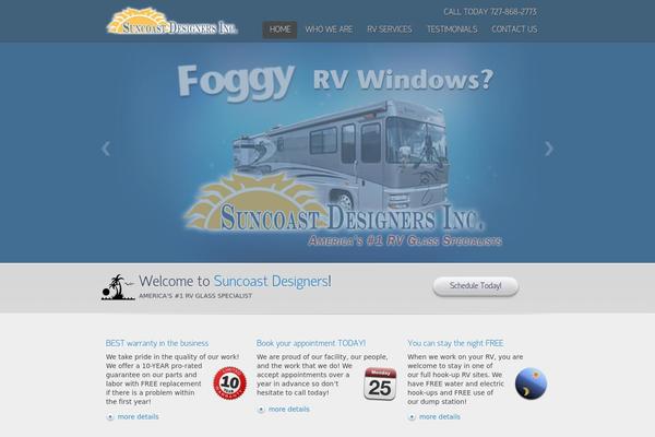 Envision theme site design template sample