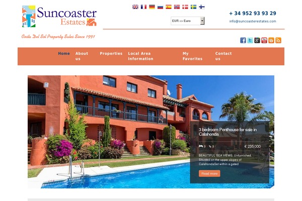 Site using Easy Testimonials plugin